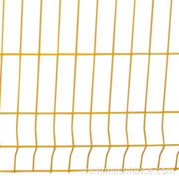 Забор из оцинкованной проволочной сетки 50x150мм
